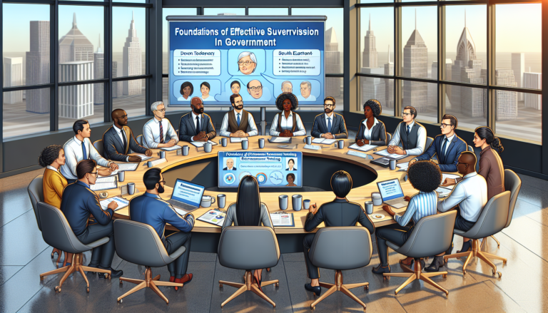 SUPERVISORY DEVELOPMENT TRAINING: FOUNDATIONS OF EFFECTIVE SUPERVISION IN GOVERNMENT