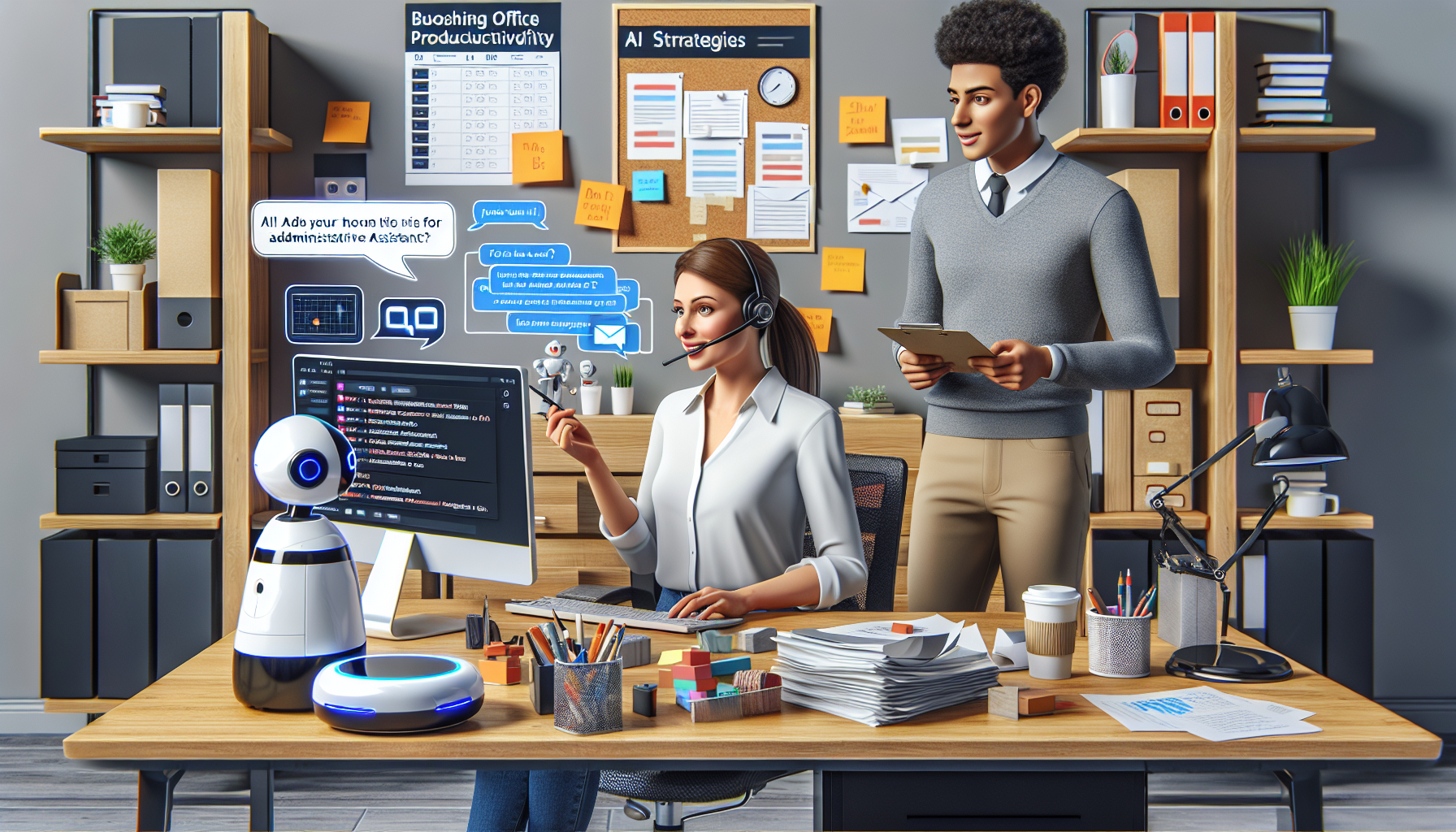 BOOSTING OFFICE PRODUCTIVITY: AI STRATEGIES FOR ADMINISTRATIVE ASSISTANTS