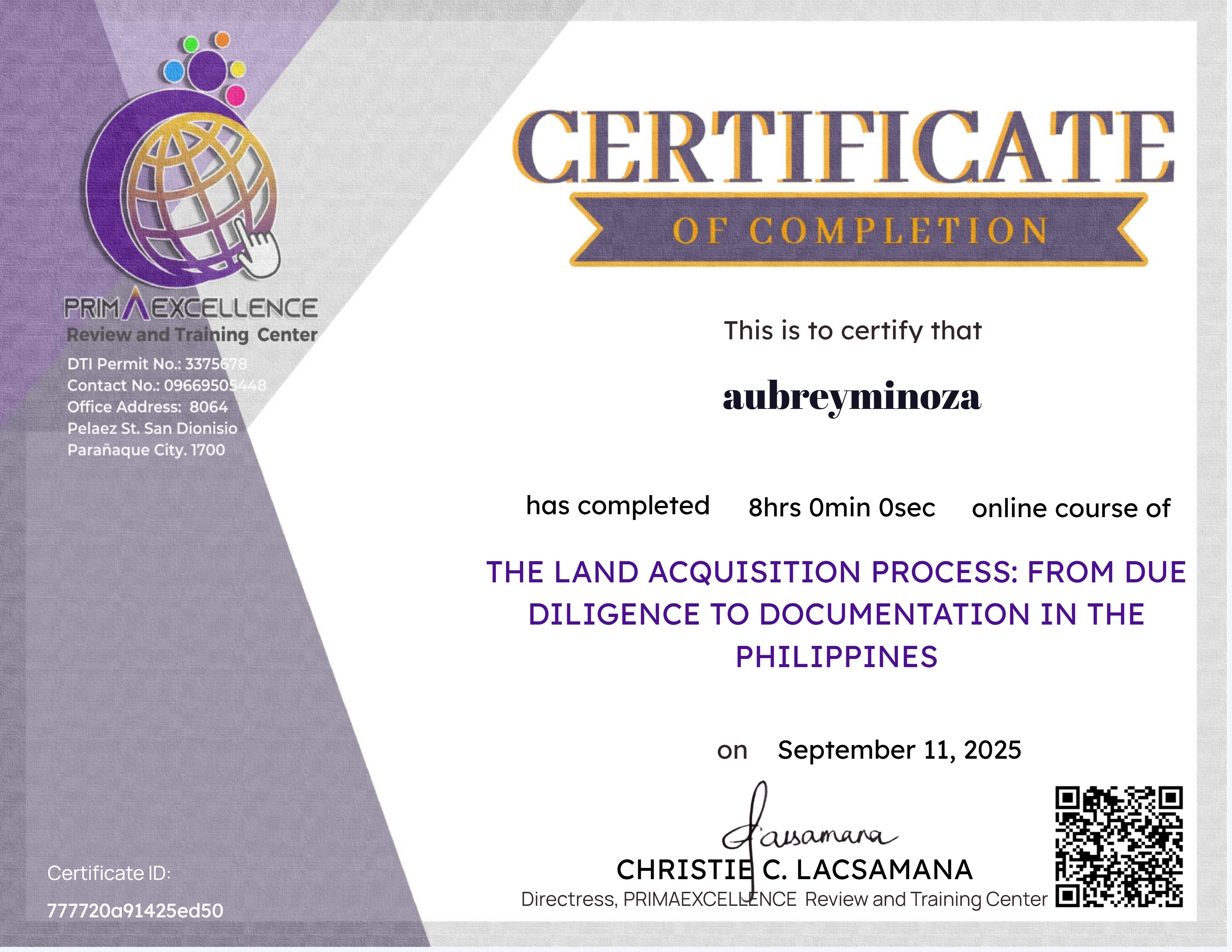 THE LAND ACQUISITION PROCESS: FROM DUE DILIGENCE TO DOCUMENTATION IN THE PHILIPPINES